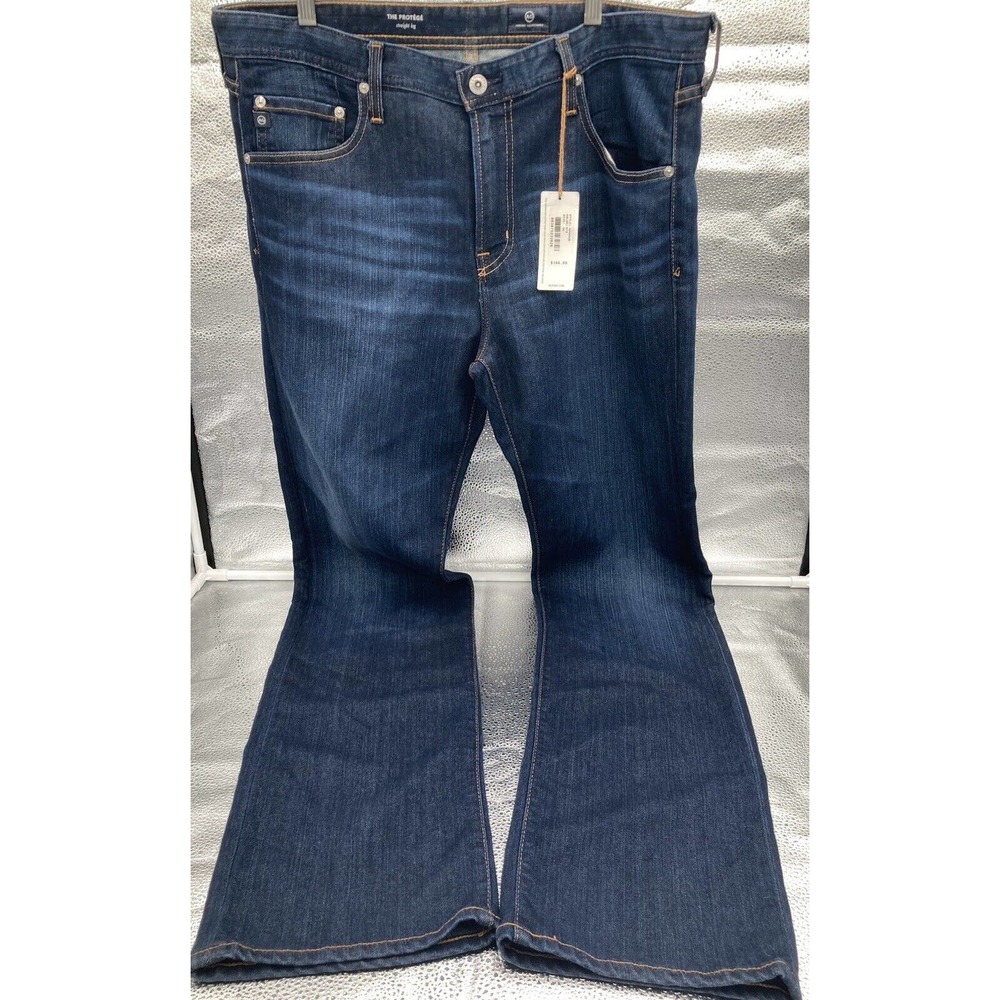 NWT Adriano Goldschmied Mens Jeans The Protege Straight Leg Pockets ~SZ 36 $198